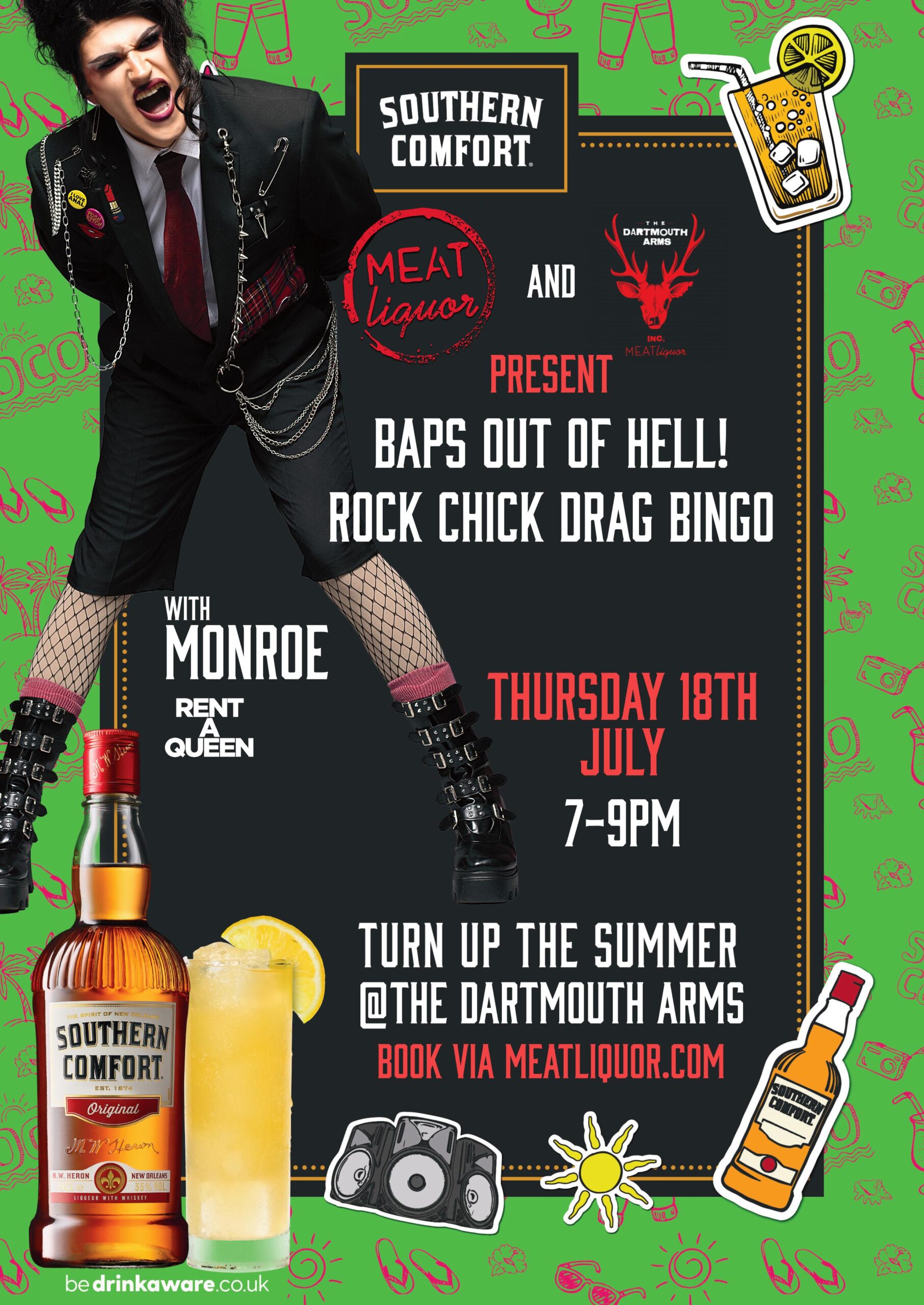 Drag Bingo on Thursday 18th July at The Dartmouth Arms